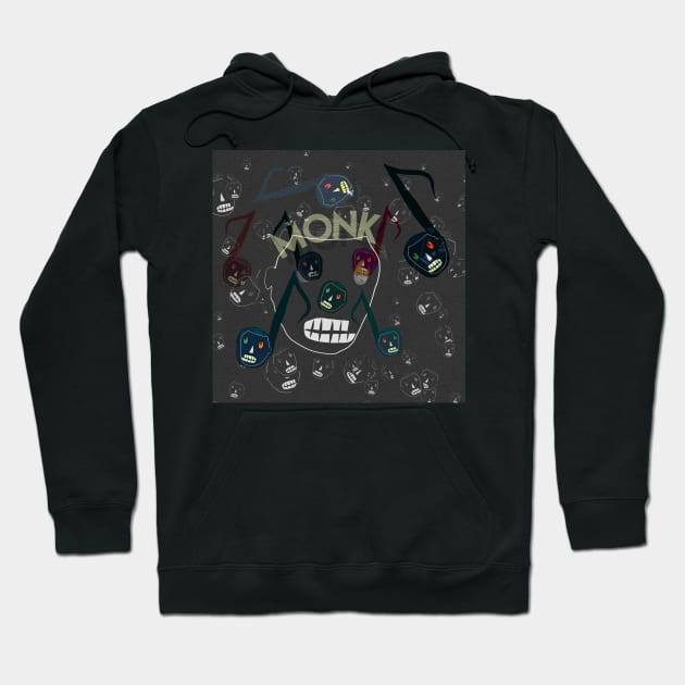 Pulled Monk Hoodie by Beni-Shoga-Ink